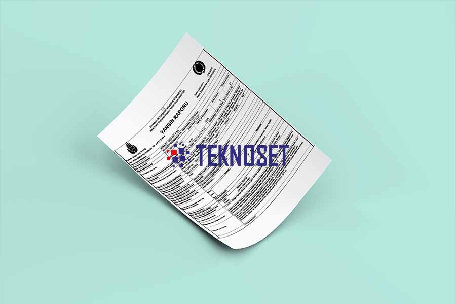İtfaiye Raporu Nasıl Alınır? - Teknoset Yangın ve Güvenlik