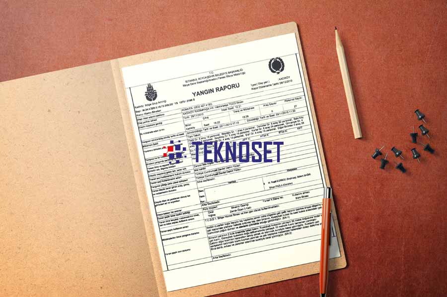 İtfaiye Yangın Raporu Nasıl Alınır? - Teknoset Yangın ve Güvenlik