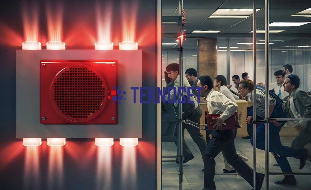 Şirketlerde Yangın Alarm Sistemleri Uygulamaları - Teknoset
