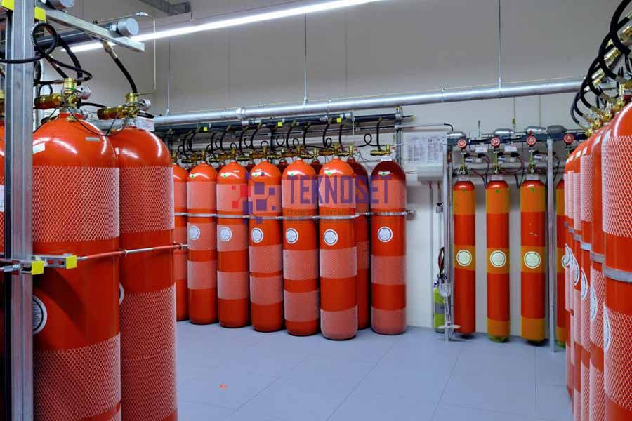 FK-5-1-12 Temiz Gazlı Söndürme Sistemleri Avantajları